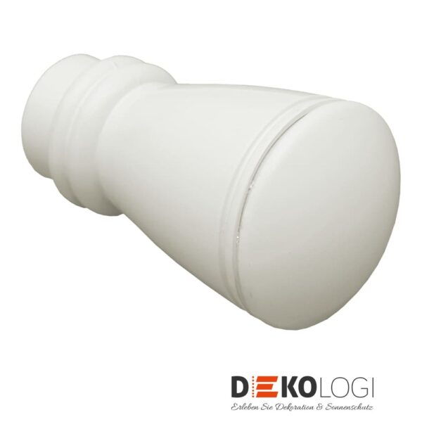 Endstück Siro für Ø 20 mm – Weiß