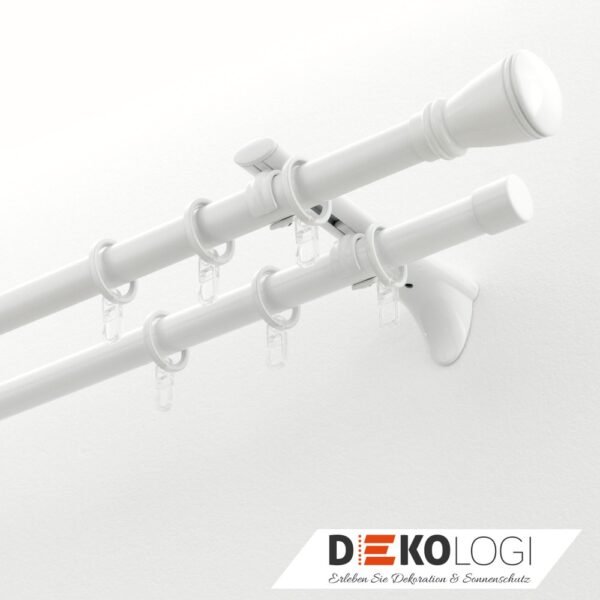 Endstück Siro für Ø 20 mm – Weiß