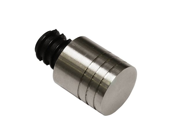 Endstück Zylinder für Ø 12 mm Montage