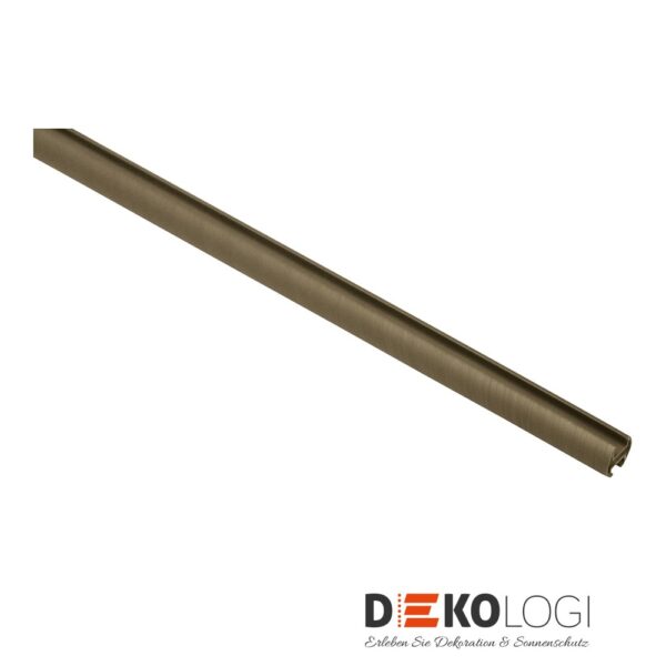Gardinenstange Kira mit Innenlauf II Ø 19 mm – Cappuccino