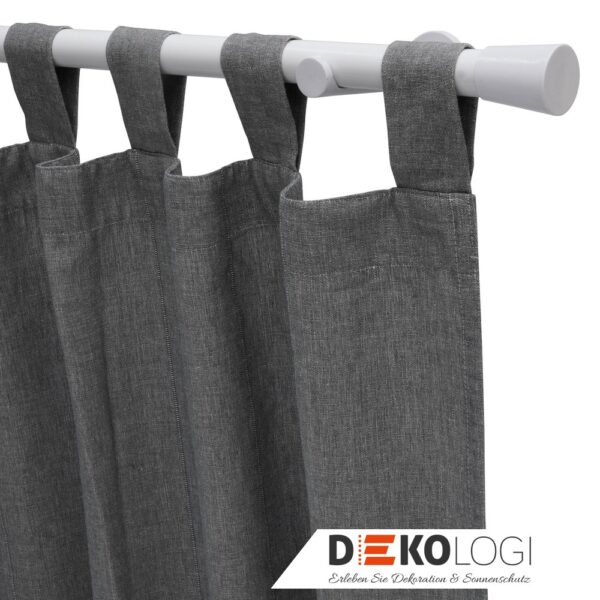 Gardinenstangen-Set Korfu Ø 28 mm – Weiß