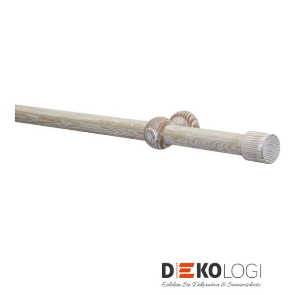 Gardinenstangen-Set Shorty Ø 25 mm – Castell-Eiche