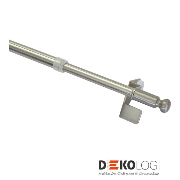 Klemmstange Press&Go Kugel Ø 8/10 mm – Edelstahl-Optik