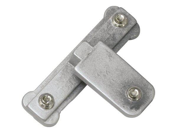 Kreuz-Adapter für Universal Wandträger in Silber