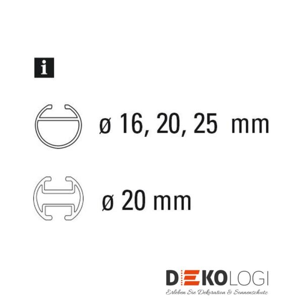 Kreuz-Adapter für Universal Wandträger – Silber
