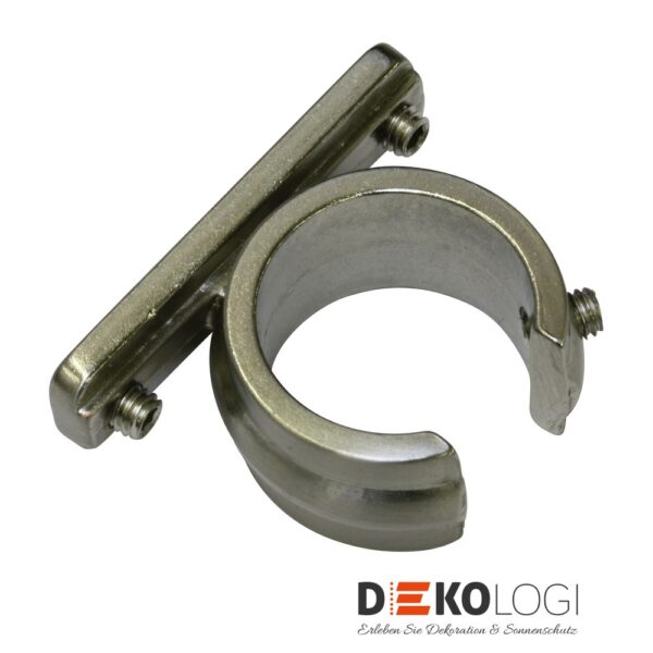 Ring-Adapter für Universal Wandträger Chicago – Edelstahl-Optik