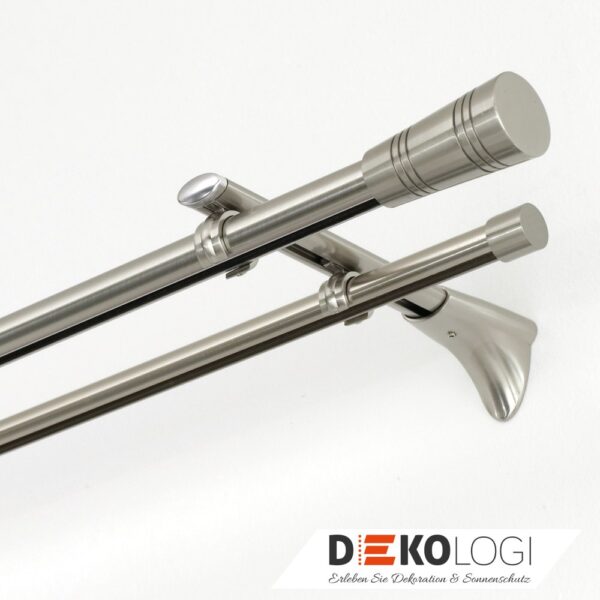 Ring-Adapter für Universal Wandträger Chicago – Edelstahl-Optik