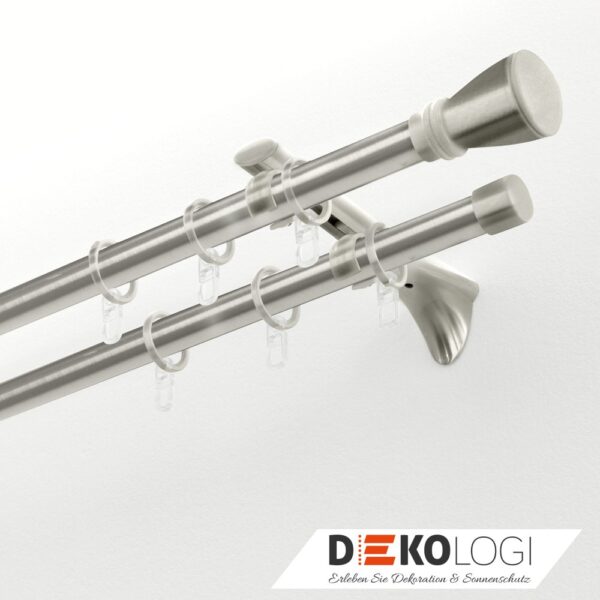 Ring-Adapter für Universal Wandträger Chicago – Edelstahl-Optik