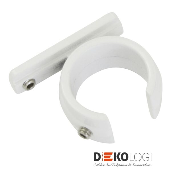 Ring-Adapter für Universal Wandträger Chicago – Weiß