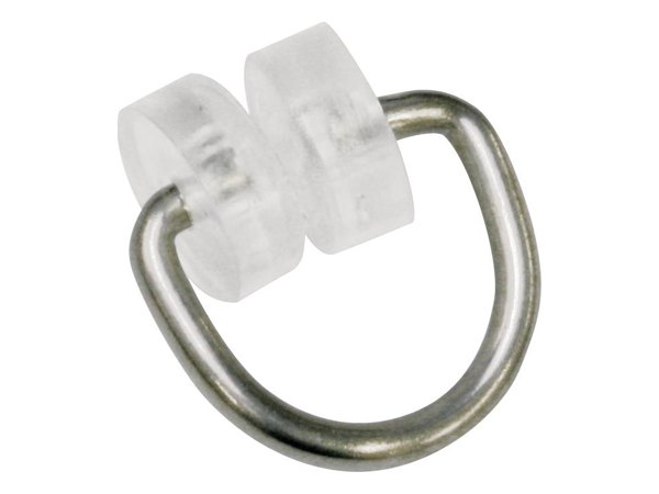 Rollringe für T-Schiene in Silber