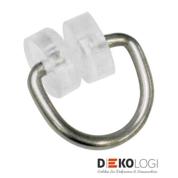 Rollringe für T-Schiene – Silber