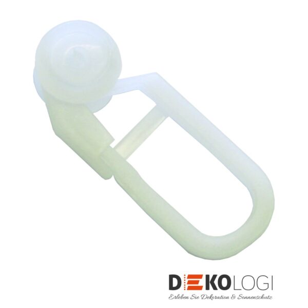 Rollringe Laufkanalbreite 4 mm – Weiß