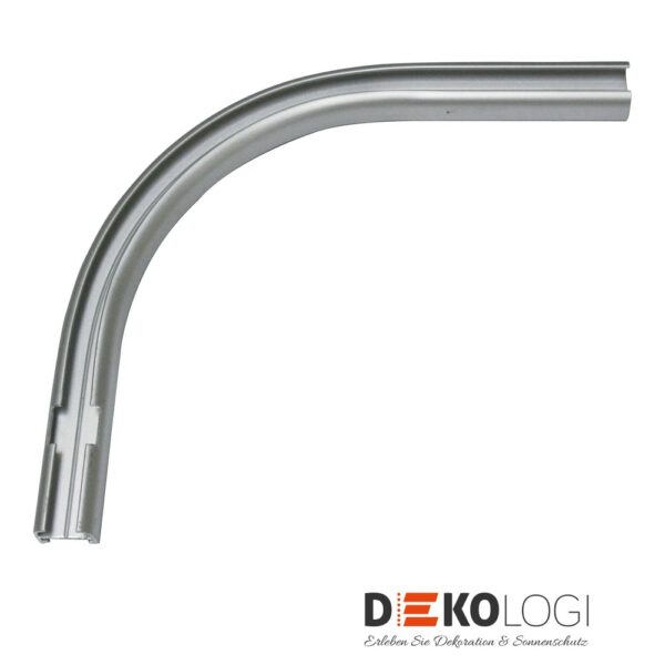 Rundbogen für Alu-Vorhangschiene 13 mm – Aluminium Links