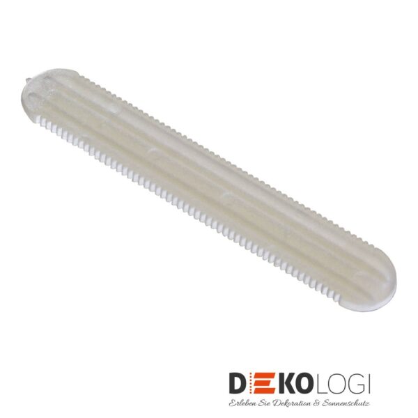 Schienenverbinder für Alu-Vorhangschiene 13 mm – Transparent