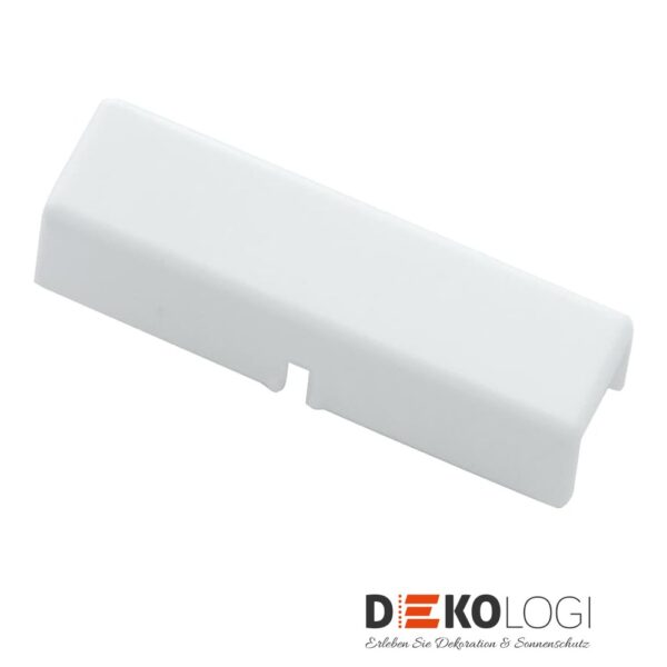 Schienenverbinder für Vorhangschiene Slim Line – Weiß