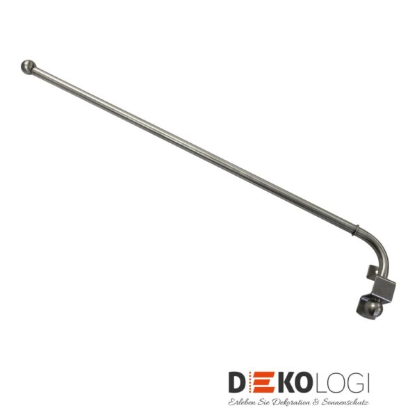 Schwenkstange Ø 12 mm – Edelstahl-Optik