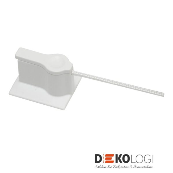 Seilspannvitrage zum Kleben Ø 2,2 mm – Weiß