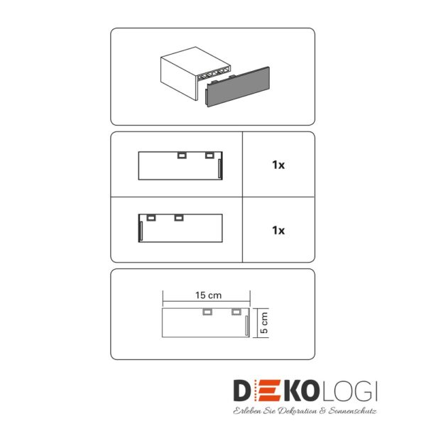 Seitendeckel P2Ü – Weiß