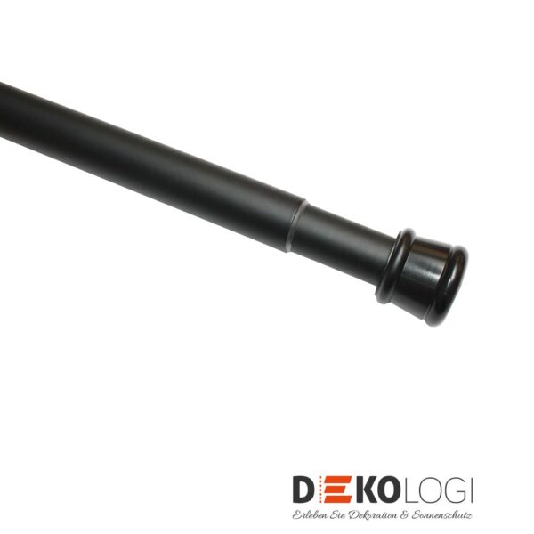 Spannstange Ø 23/26 mm – Schwarz-Matt