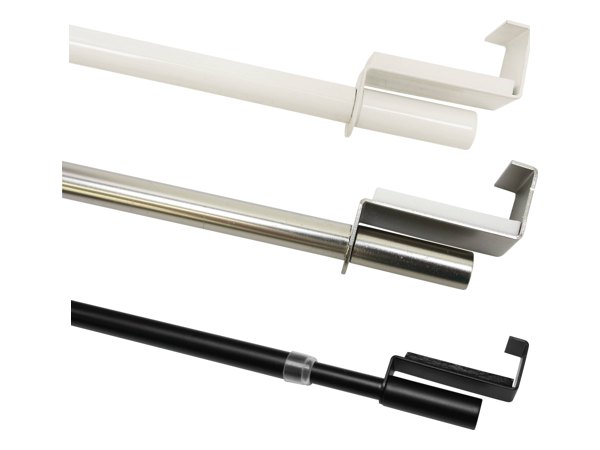 Spannvitrage Ø 7/9 mm in Weiß, Titan und Schwarz-Matt