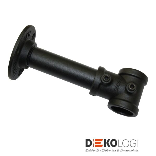 T-Stück Industrial Home Ø 25 mm – Schwarz