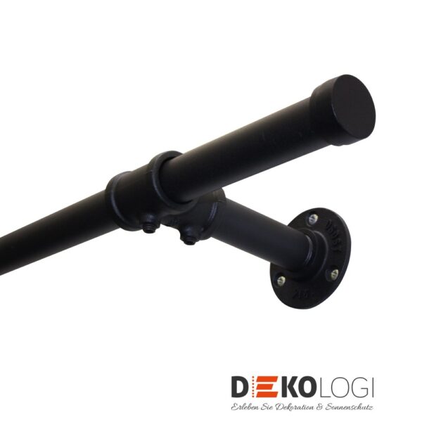 T-Stück Industrial Home Ø 25 mm – Schwarz