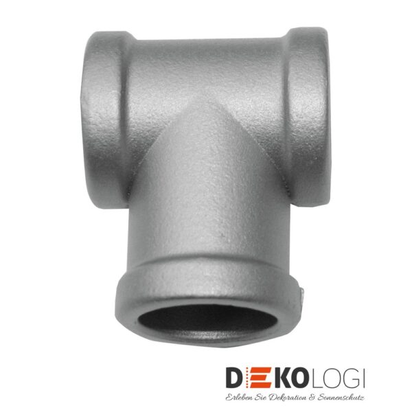 T-Stück Industrial Home Ø 25 mm – Silber