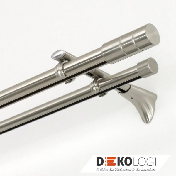 Universal Wandträger Chicago für Ø 20 mm – Edelstahl-Optik
