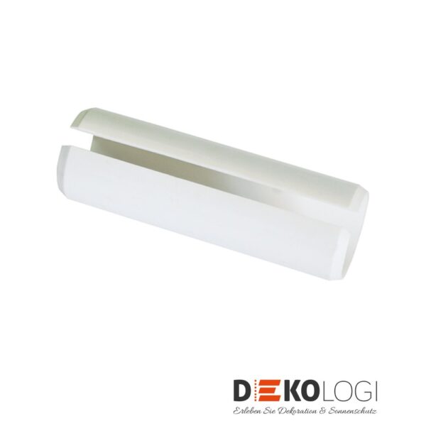 Verbinder für Gardinenstange Ø 28 mm – Weiß