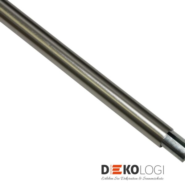 Verbinder für Gardinenstangen mit Innenlauf – Silber Innenlauf I Ø 20 mm