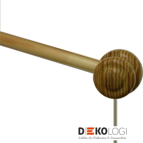 Vitragestange Montana Ø 11 mm – Kiefer/Natur