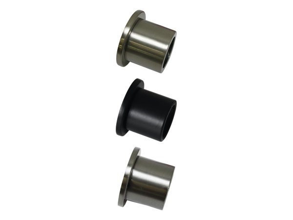 Wandlager Chicago für Ø 20 mm in Edelstahl-Optik, Schwarz, Schwarz-Matt, Titan, Weiß und Bronze