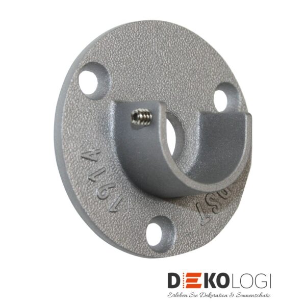 Wandlager Industrial Home für Ø 25 mm – Silber