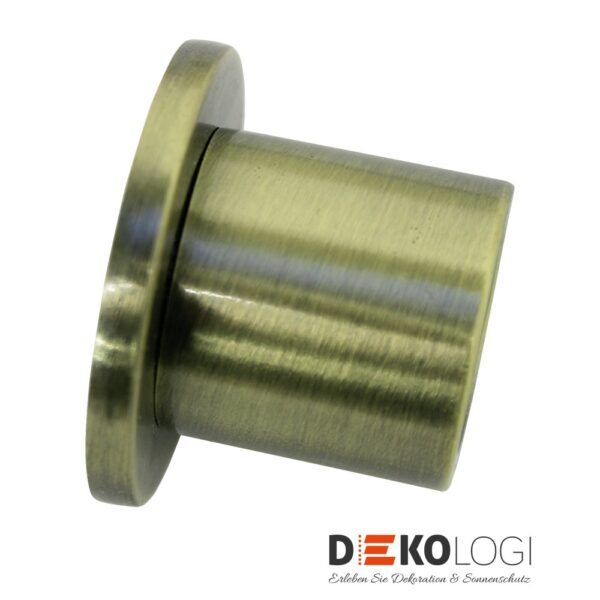 Wandlager Memphis für Ø 16 mm – Messing-Antik