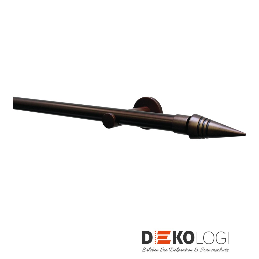 Wandträger Chicago offen für Ø 20 mm – Bronze