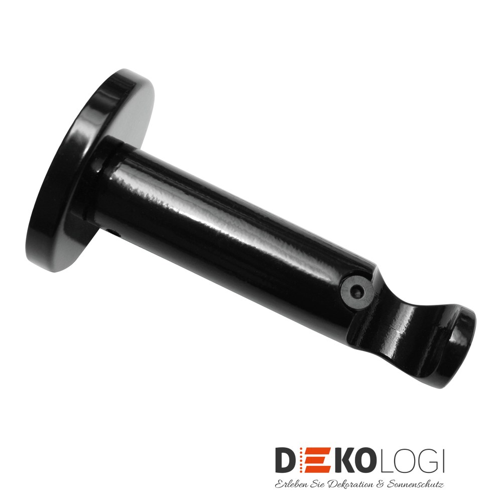 Wandträger Chicago offen für Ø 20 mm – Schwarz