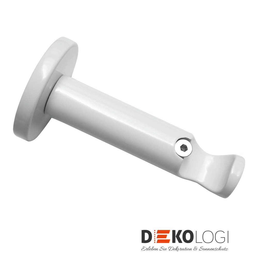 Wandträger Chicago offen für Ø 20 mm – Weiß