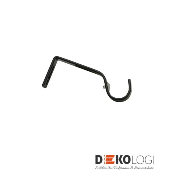 Wandträger Denver Winkel für Ø 25 mm – Schwarz