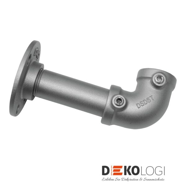Wandträger Industrial Home für Ø 25 mm – Silber