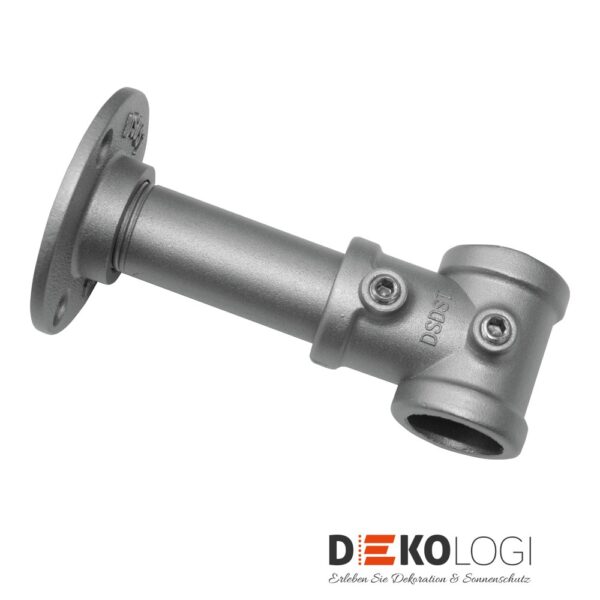 Wandträger Industrial Home für Ø 25 mm – Silber