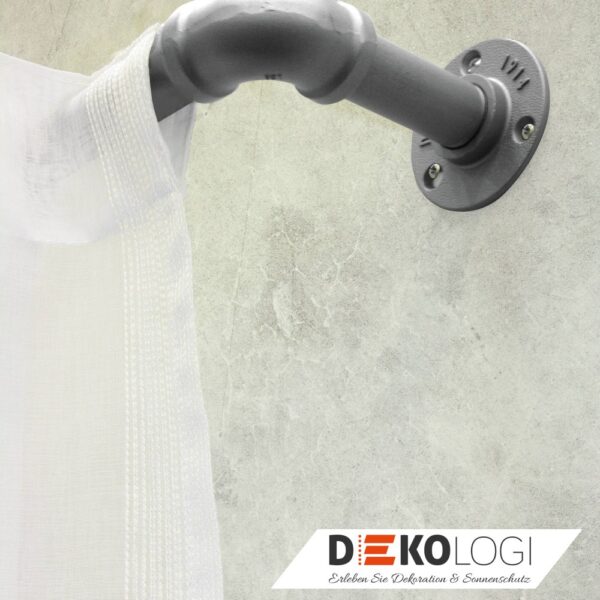 Wandträger Industrial Home für Ø 25 mm – Silber