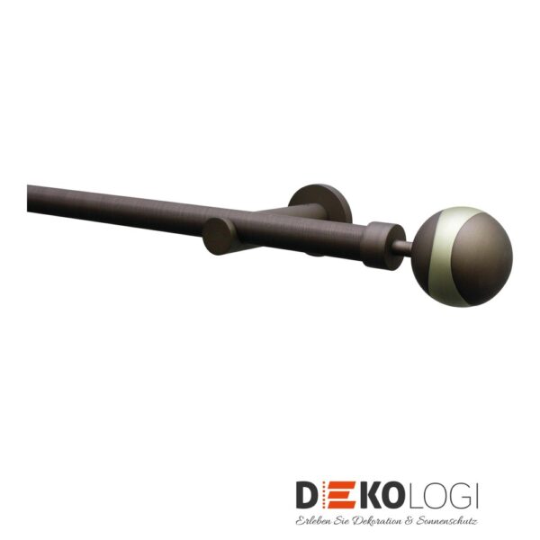 Wandträger Kira offen für Ø 19 mm – Cappuccino