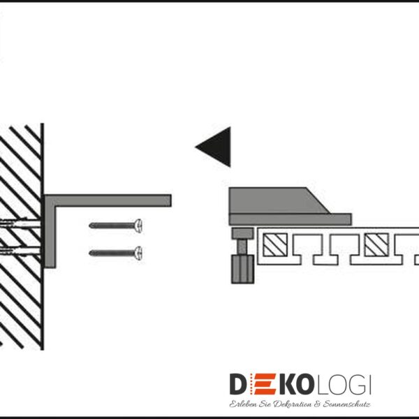 Winkelträger – Weiß