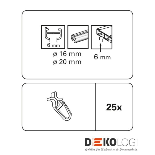 X-Gelenkgleiter – Weiß