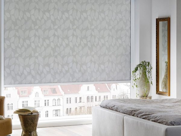 Kassettenrollo nach Maß im Schlafzimmer