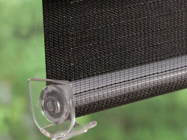 Klemmträger des Doppelrollos Klemmfix am Fensterflügel