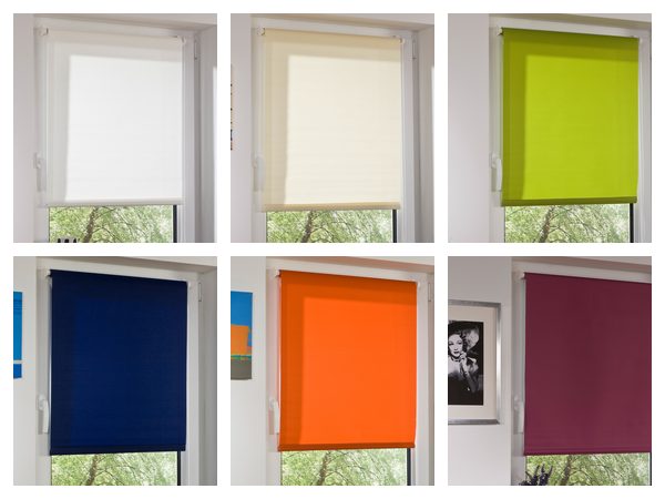 Farben des Klemmfix-Rollos