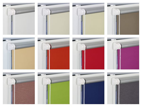 Farben des Klemmfix-Thermorollos
