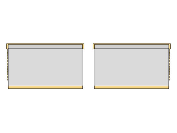 Bedienkette links oder rechts