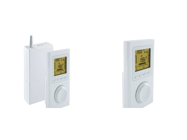 Roto Designo Heat Anschluss-Set und Funk-Raumthermostat